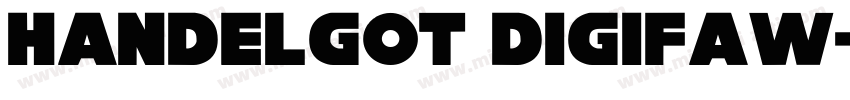 handelgot digifaw字体转换